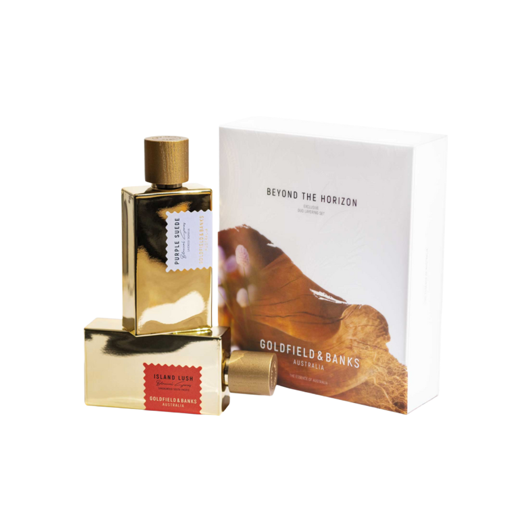 Goldfield & Banks
Duo Coffret Botanical - Island Lush & Purple Suede